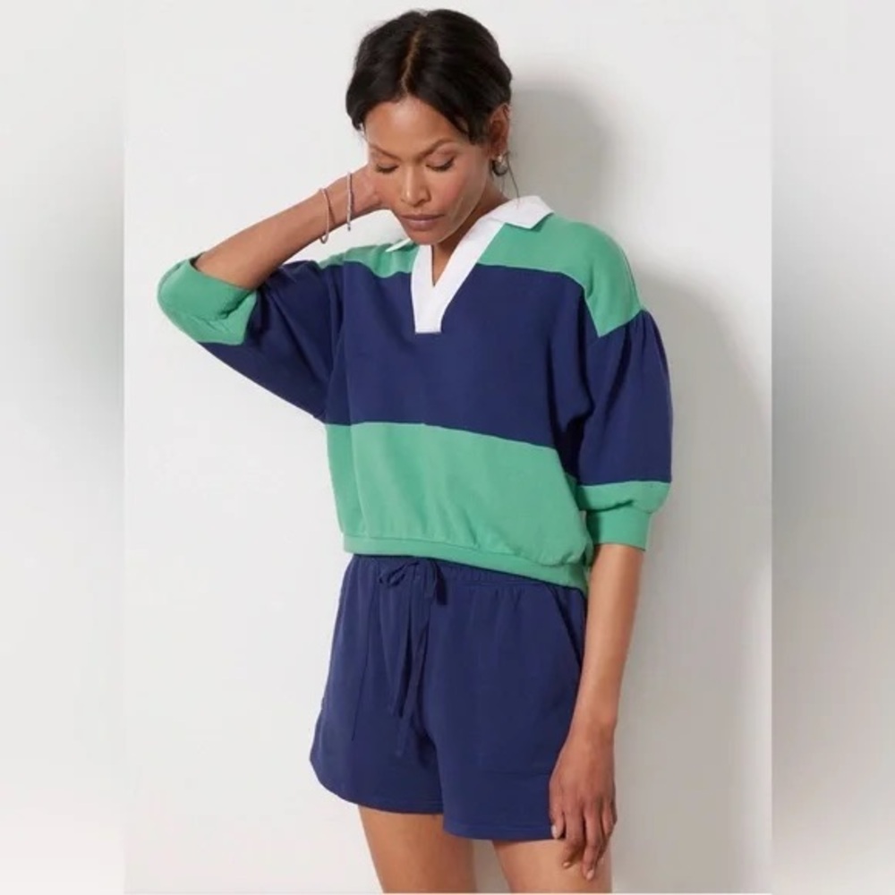 Rugby Short Sleeve Sweatshirt